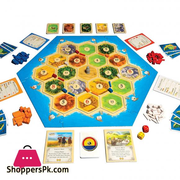 CATAN Trade Build Settle Family Board Game