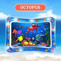 Premium Baby Inflatable Water Tummy Time Mat (Blue | XX-01)