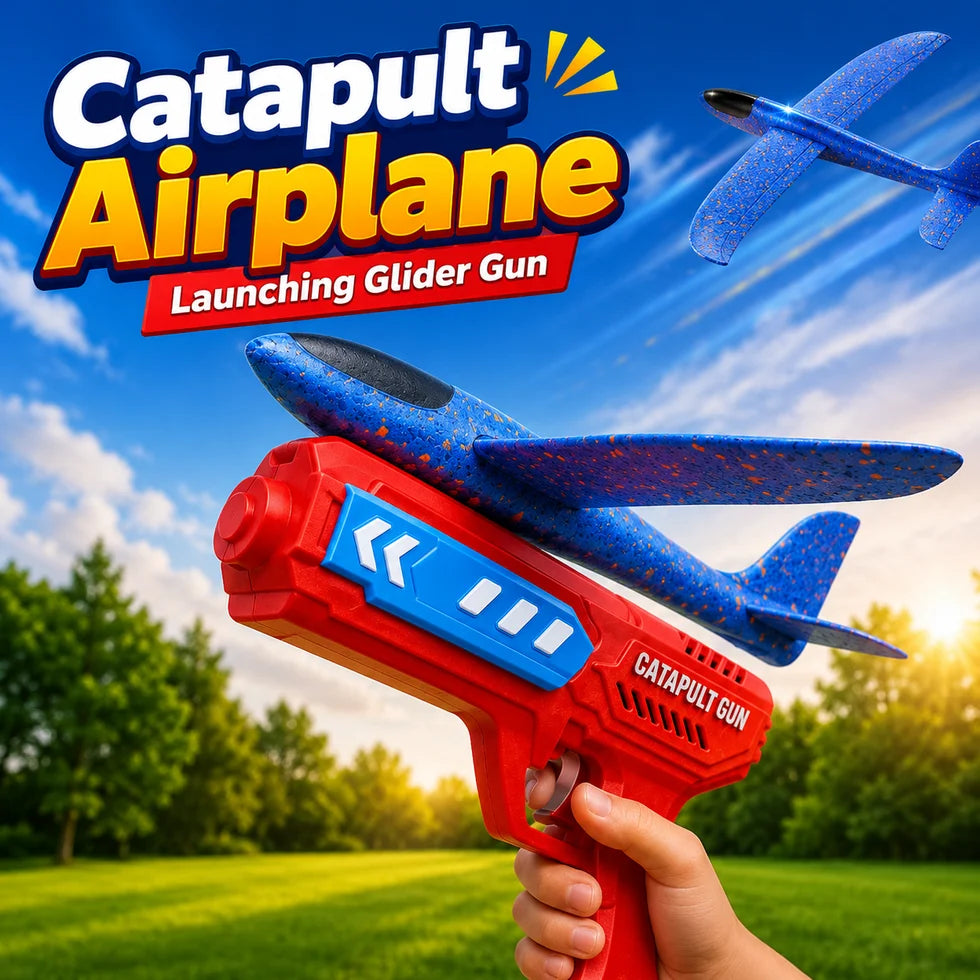 Catapult Airplane Launching Glider Gun (598-A1)