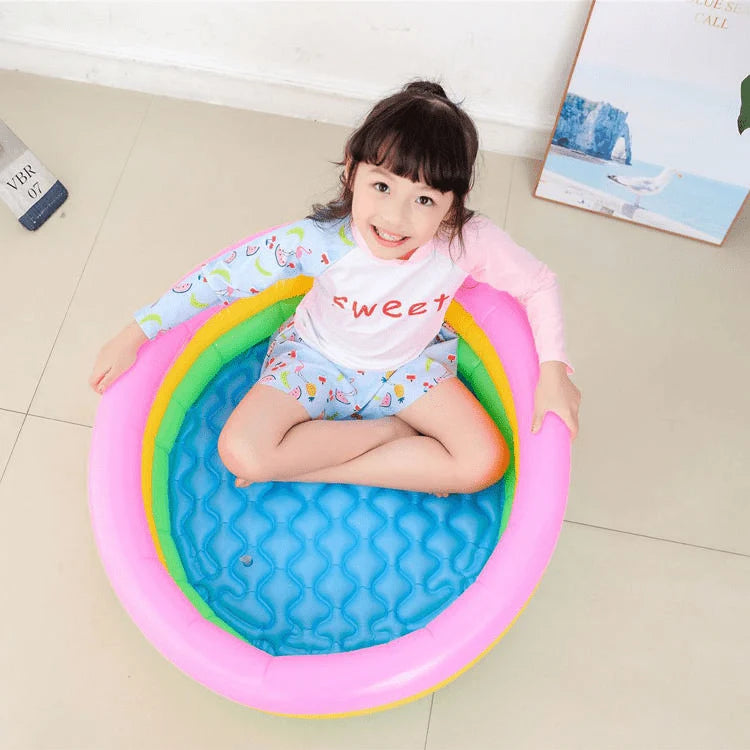 2 FT - Intex Rainbow Swimming Pool For Kids (57107)